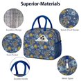 thumbnail image 4 of Lunch Bag Lunch Box for Women Reusable Insulated Lunch Bags,Water-Resistant Gothic Cooler Lunch Tote Bag, Large Capacity for Work Travel Picnic, 4 of 6