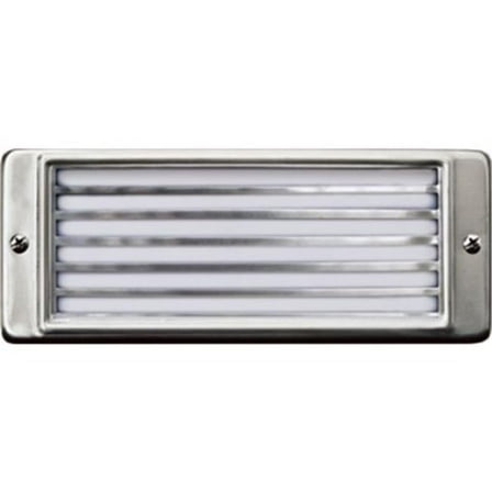 Dabmar Lighting LV601-SS304 2 x 20W JC Louvered Step Light, 12V - Stainless Steel