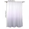 thumbnail image 2 of TINKER Simple Gradient Écran Chambre Gradient Gaze Tige Rideau Famille Décoration, 2 of 7
