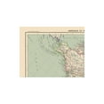 thumbnail image 4 of Historic Map - North America Political - Schrader 1908 - Vintage Wall Art, 4 of 4