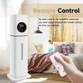 thumbnail image 6 of Humidifier For Large Rooms, 8L/2.11Gal Cool And Warm Mist Tower Top Fill Humidifiers, Floor Humidifiers For Baby,Pets,Plants,with Remote,Timer,Auto Shut Off,White, 6 of 10