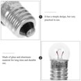 thumbnail image 2 of 50pcs Tiny Light Bulb 6v E10 Light Socket Round Light Bulb For Experiment, 2 of 3