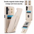 thumbnail image 2 of Tianyeda Crossbody Wallet Phone Case for Samsung Galaxy A16， PU Leather Case Back with Card Slot Magnetic Clasp Kickstand wrist holder white, 2 of 4