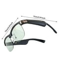 thumbnail image 3 of Smart Glasses with Bluetooth & Photochromic Lenses - Blue Light Blocking Sunglasses with Hands-Free Calling & Music for Indoor/Outdoor Use - Men & Women, 3 of 7