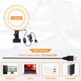 thumbnail image 7 of Video Conference Light, Niyattn Ring Light Clip on Laptop Monitor with 3 Dimmable Color & 5 Brightness Level for Webcam Lighting/Zoom Lighting/Remote Working/Self Broadcasting and Live Streaming, 7 of 7