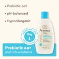 thumbnail image 4 of Gel de baño para bebés Aveeno Baby Healthy Start Nourishing 240 ml, 4 of 8