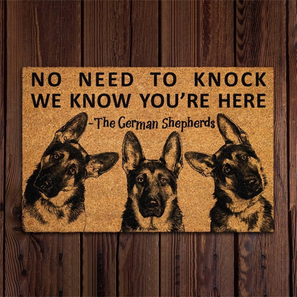 Funny dog doormat hotsell