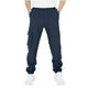 thumbnail image 1 of Cowsor Kids Solid Color Sweatpants Casual Elastic Waist Joggers Pants Comfort Loose Fit Athletic Pants Running Trousers, 1 of 6