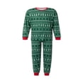 thumbnail image 1 of Family Matching Floral Print O-Neck Long Sleeve Tops+ Pyjama Trousers, 1 of 8