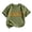 AB401 Army Green, variant on Bainana Short Sleeve T Shirts For Boys Graphic Print Cute Tops Big Kids Halloween Tees