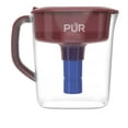 PUR PLUS 11Cup Water Pitcher Filtration System, W 11.4" x H 10.4" x L