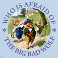 thumbnail image 2 of CafePress - Who Is Afraid Of The Big Bad Wolf Infant Bodysuit - Baby Light Bodysuit, Size Newborn - 24 Months, 2 of 4