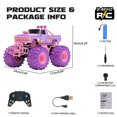 thumbnail image 5 of Amphibious Remote Control Car 2.4GHz 1:16 All Terrain Waterproof RC Monster Truck Kids Pool Toys, 5 of 9