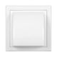 thumbnail image 5 of Campana de descarga ventilada con cubierta de lluvia, cubierta de ventilación de aire externo, blanca, parrilla de ventilación, campana de ventilación, 5 of 9