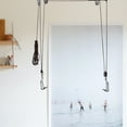 thumbnail image 2 of 1 Set Bike Hoist Overhead Pulley System For Bicycles Or Ladders Garage Ceiling Storage Bike Pulley System For Garage, 2 of 6