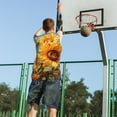 thumbnail image 5 of Sikiie Sunflower Blue Sky Basketball Jersey Reversible Men's Mesh Athletic Sports Shirts Training Practice S-4XLMedium, 5 of 6