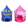 thumbnail image 4 of para Juguete para Niñas Castillo de Princesa Casa Interior / Exterior , Azul Hugo Kids Play Tent, 4 of 10