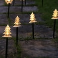 thumbnail image 4 of Christmas Solar Ground Lamp Star Tree Lamp Outdoor Lawn Garden Lamp Landscape Lights, 4 of 12