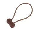 thumbnail image 2 of ColourTree Dark Brown 2PCS Magnetic Curtain Tiebacks - Stylish Holdbacks and Accessories for Curtains, 2 of 4