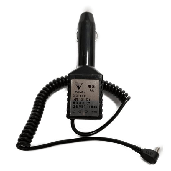 Cable de alimentación de radar Vanco 9V 1.3 mm
