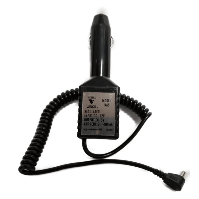 Cable de alimentación de radar Vanco 9V 1.3 mm
