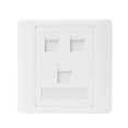 thumbnail image 2 of 86 Type Computer Socket Panel CAT5E Network Module RJ45 Cable Interface Outlet, 2 of 13