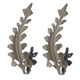thumbnail image 2 of 2pcs ganchos de  soporte en hoja percha de Bronce Zulema Ganchos de amarre para cortinas, 2 of 8