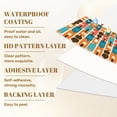 thumbnail image 6 of Peel and Stick Wallpaper 23.6in x 9.8ft mid century style seamless Contact Paper Vinyl Waterproof Self Adhesive Wall Paper for Bedroom Shelf Cabinet Renter Friendly, 6 of 8