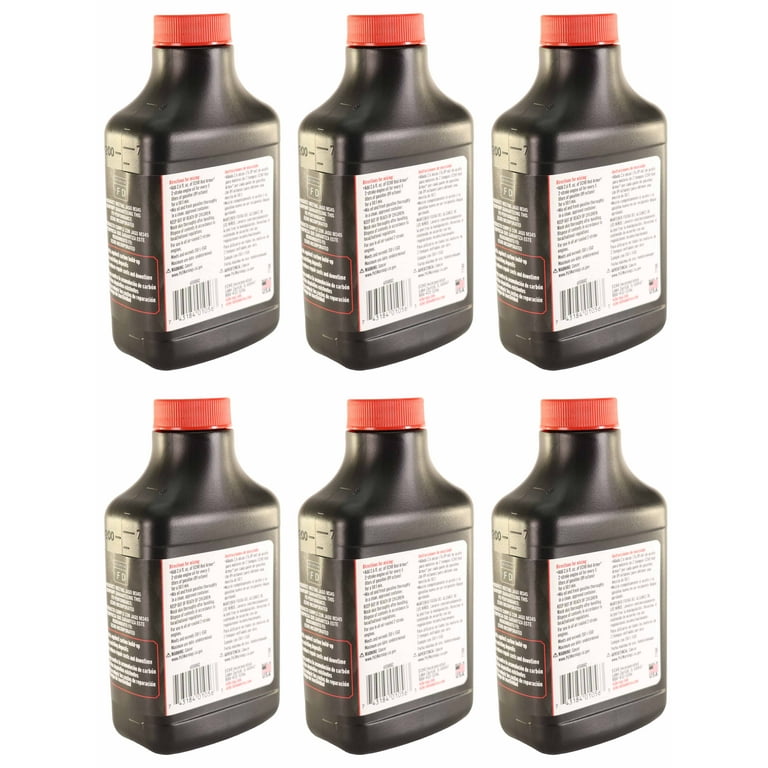 ECHO 6-Pack Red Armor 2-Cycle Engine Oil, Semi-Synthetic, 5.2 fl