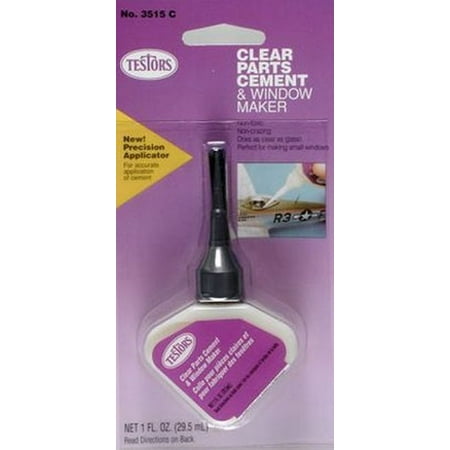 glue clear plastic parts
