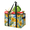 Multicolor 4, variant on CURLYOOT Spring Sunflowers Wildflower Reusable Grocery Bag, Large Foldable Grocery Totes Shopping Bag for Groceries, Shopping Bags with Handles for Kitchen Trunk Picnic