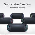 LG Portable Bluetooth Speaker with LED Lighting, Black, PL5