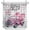 Multi 04, variant on Valentines Heart Shower Curtain Valentines Day Early 2000s Romantic Hearts on Pink Love Bathroom Sets 72x72 Inch Polyester Fabric with Hooks
