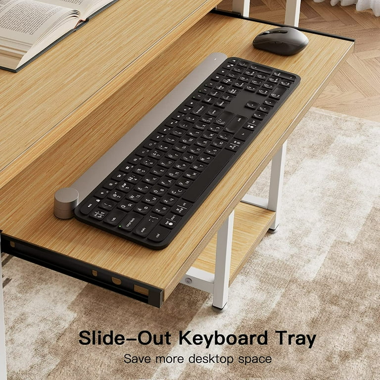 47 inch Computer Gaming Desk with Keyboard Tray Home Office Desk