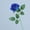 Blue, variant on ZFSBZBS 1Pc Artificial Silk Roses Long Single Stem Artificial Roses for Home Decor Table Centerpiece Arrangement Valentine's Day Gift,Red