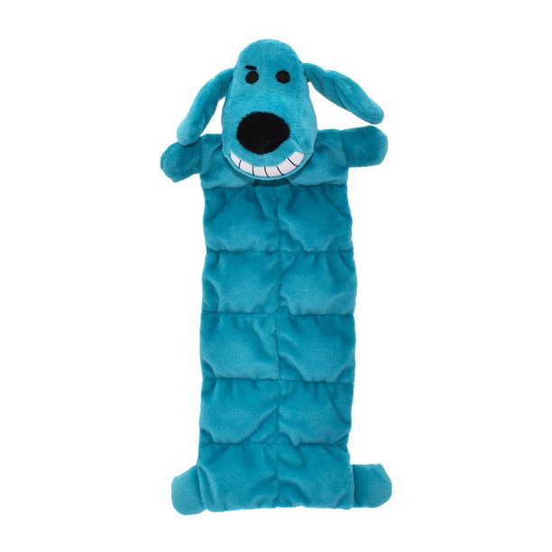 Alfombrilla de peluche para perros con múltiples mascotas Loofa Squeaky, 30 cm, suave