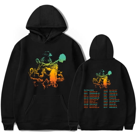XUANXIAOJIANG Chris Stapleton Hoodie Popular pattern men's and women's casual long sleeved hooded sportswear street wear