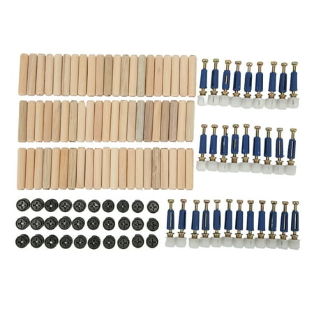 

Eccentric Wheel Connector Precise Spiral Thread Multifunctional 3 In 1 Connecting Set Standard Size For Furniture Panel Installation 12mm Eccentric Wheel