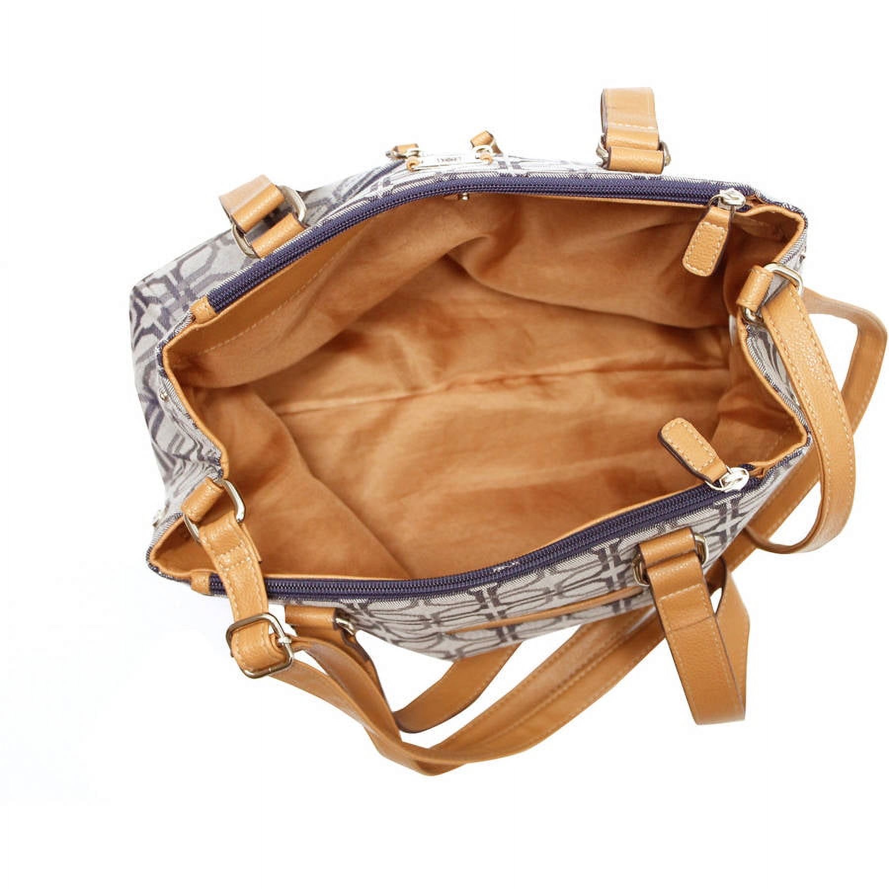 Women's Jacquard Satchel Handbag - image 3 of 3
