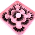 thumbnail image 1 of Nuevo 5 pares de pestañas de visón 3D pestañas postizas de visón natural volumen dramático extensión de pestañas falsas Faux Cils herramienta de maquillaje al por mayor Tan Jianjun unisex, 1 of 2