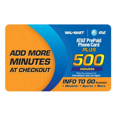 AT&T 500-Minute Pre-Paid Phone Card