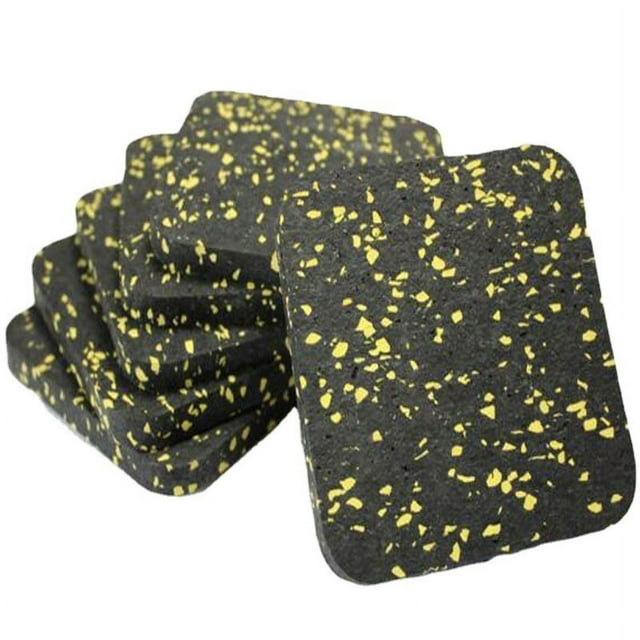 Alfombrilla amortiguadora de impactos para cinta de correr, alfombrilla con aislamiento acústico, alfombrilla para el suelo del gimnasio, alfombrilla de goma con puntos de color, alfombrilla para los