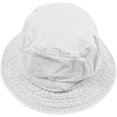 thumbnail image 2 of Top Headwear Washed Design Bucket Hat, White M/L, 2 of 2