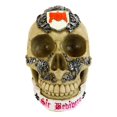 thumbnail image 3 of King Arthur And Roundtable Knights Sir Bedivere Excalibur Sword Skull Statue, 3 of 6