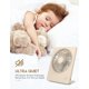 thumbnail image 2 of Zuvas Ventilador de escritorio con pilas, recargable con inclinación de 180 °, plegable, personal, ultra silencioso, pequeño ventilador portátil, ventilador USB de viento fuerte ajustable de 3 velocid, 2 of 5