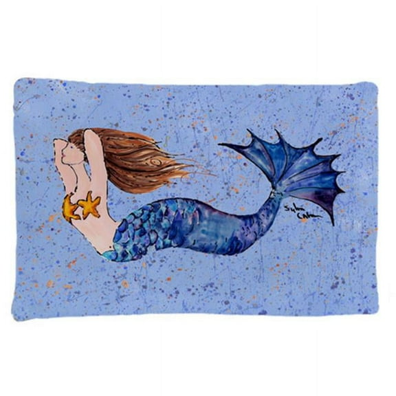 20.5 x 30 in. Mermaid Moisture Wicking Fabric Standard Pillow Case