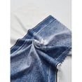 thumbnail image 6 of Blue Denim Mini Dress With Front Button Detail Slim Fit Sleeveless Bodycon Dress For Women, 6 of 7