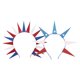 thumbnail image 1 of unbranded 2Ud Diadema Con Estatua De Y Usa Para Reuniones Y Eventos Nacionales, 1 of 8