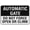 Warning Sign 2, variant on Automatic Gate Do Not Force Open Or Climb Sign 8"x12", Aluminum Tin Warning Signs for Home Outdoor Garden, Durable Safety Sign for Driveway