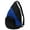 True Royal/ Black, variant on Active Sling Pack True Red/ Black